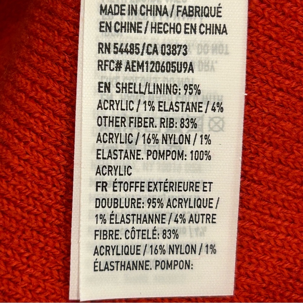 Budweiser Red Stocking Cap Hat - image 6